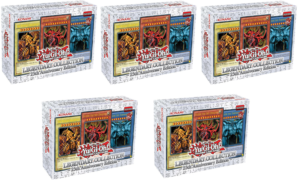 yugioh trading card game legendary collection box edition Amazon.com: Yu-Gi-Oh! Legendary Collection 25th Anniversary Box : Toys &  Games
