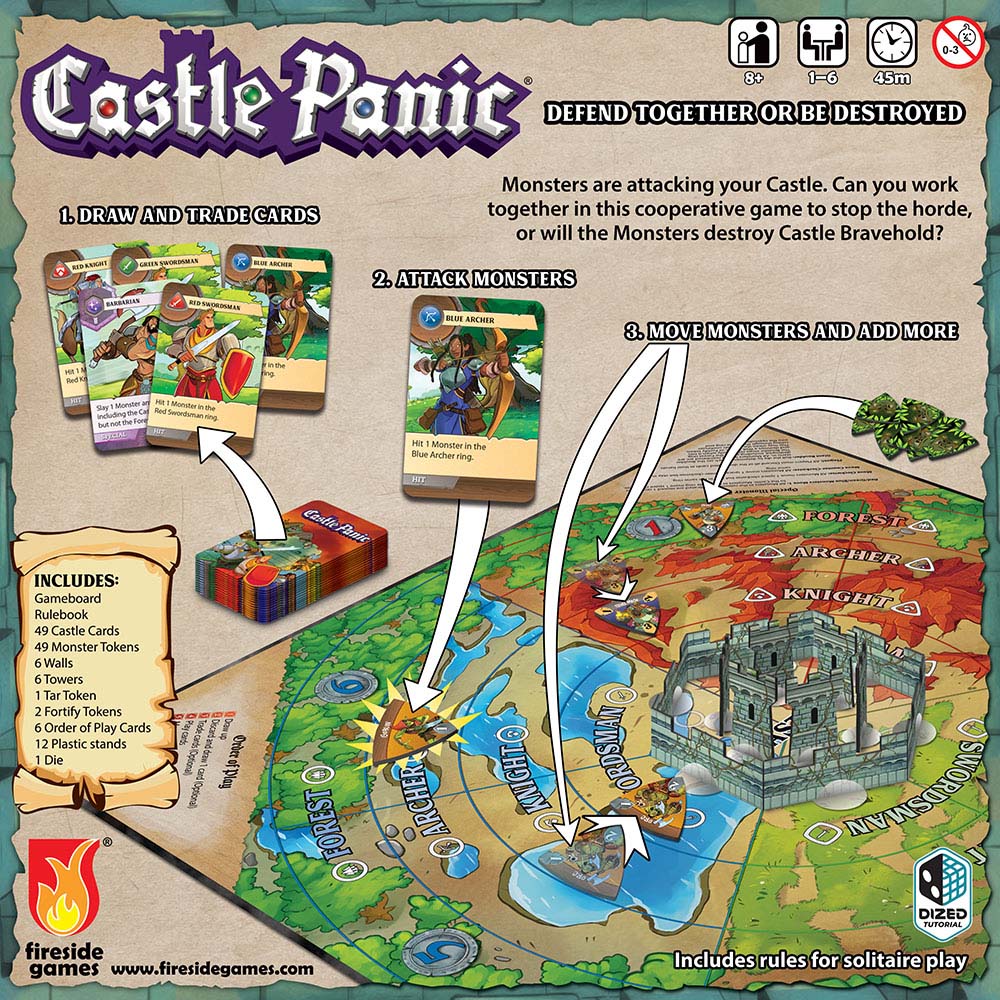 CASTLE PANIC 2ND EDITION