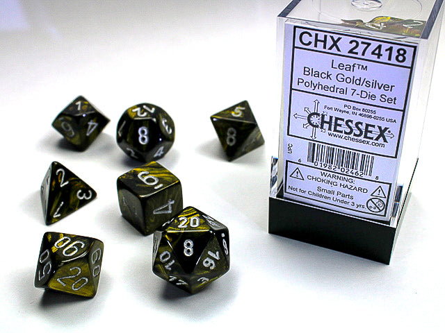 7-DIE SET BLACK *VORTEX* GOLD/SILVER