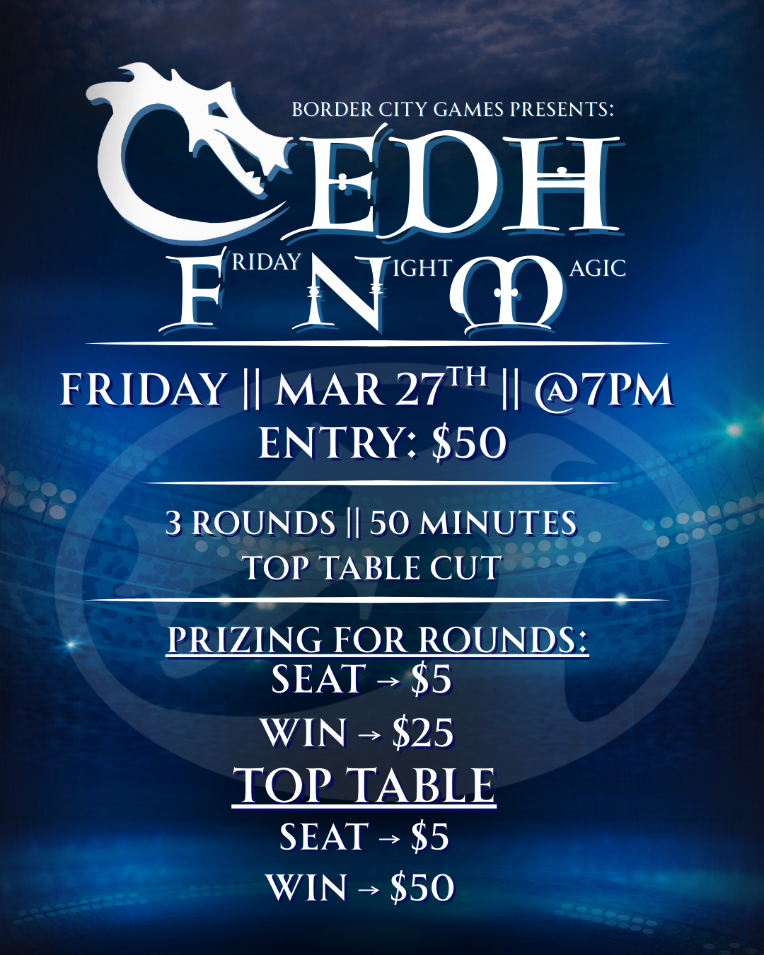 CEDH Friday Night Magic| March 27th @7pm