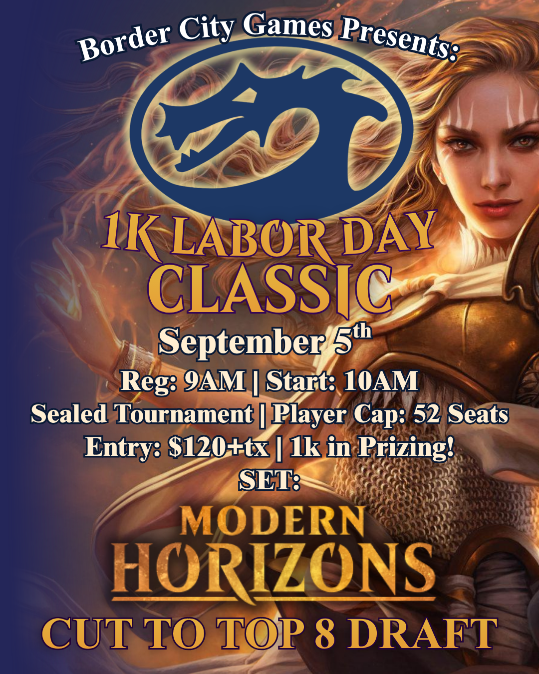The 1k Labor Day Classic Tournament! September 5th