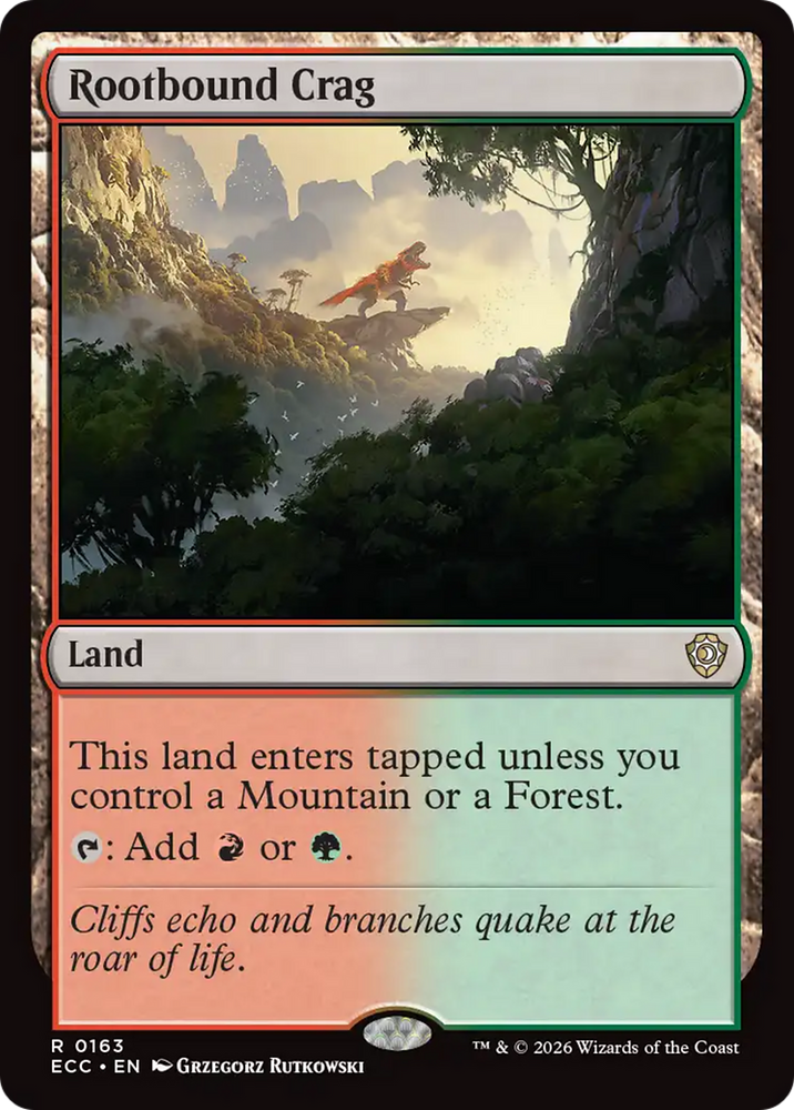Rootbound Crag [Lorwyn Eclipsed Commander]