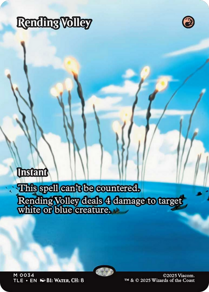 Rending Volley (Borderless) [Avatar: The Last Airbender: Eternal-Legal]