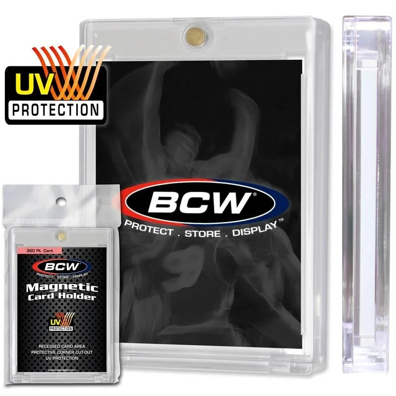 BCW MAGNETIC CARD HOLDERS - 360pts