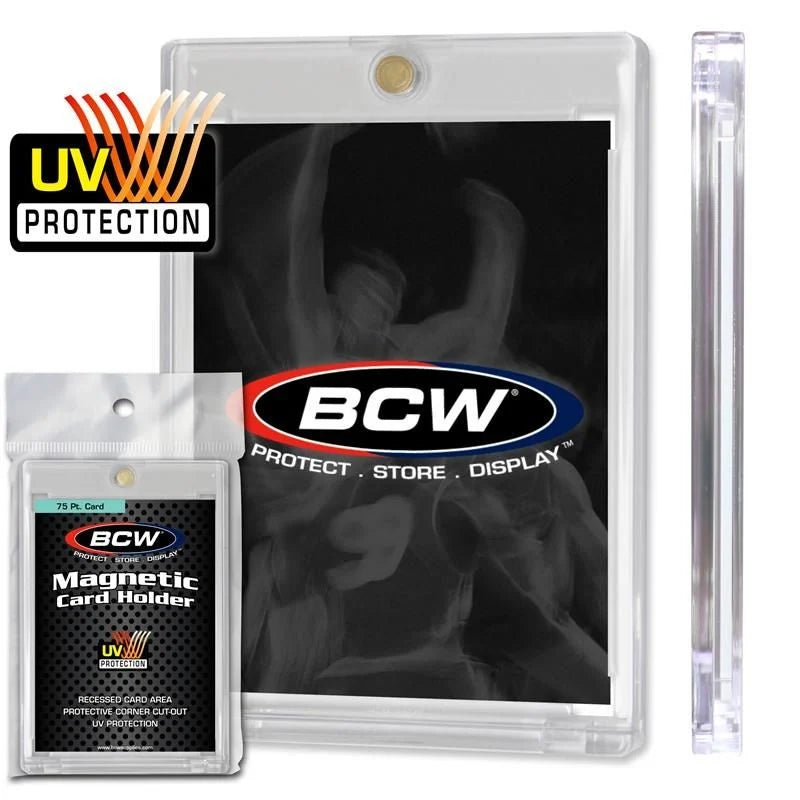 BCW MAGNETIC CARD HOLDERS - 75pts