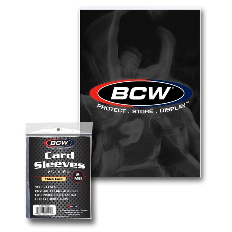 BCW Standard Card Sleeves (Thick Sleeves)