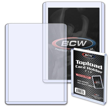 BCW TOPLOAD 3X4 Thick Card 360pt
