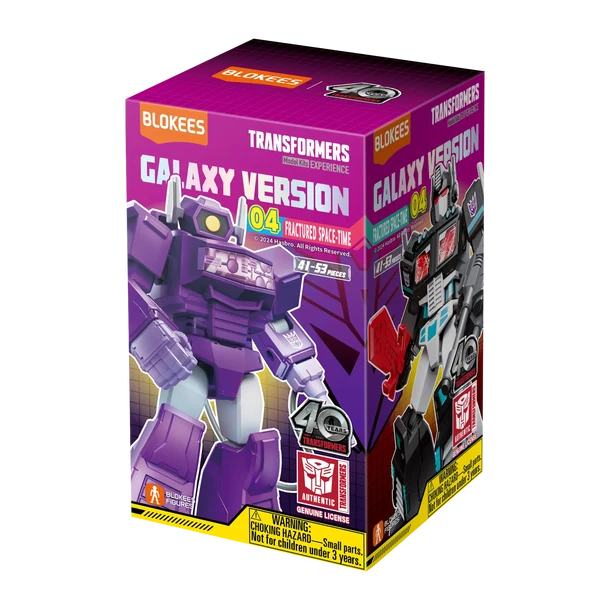 Blokees Transformers Galaxy Version 04 Fractured Space-Time