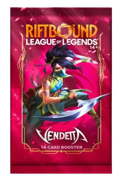 RIFTBOUND - LEAGUE OF LEGENDS TCG - VENDETTA BOOSTER PACK