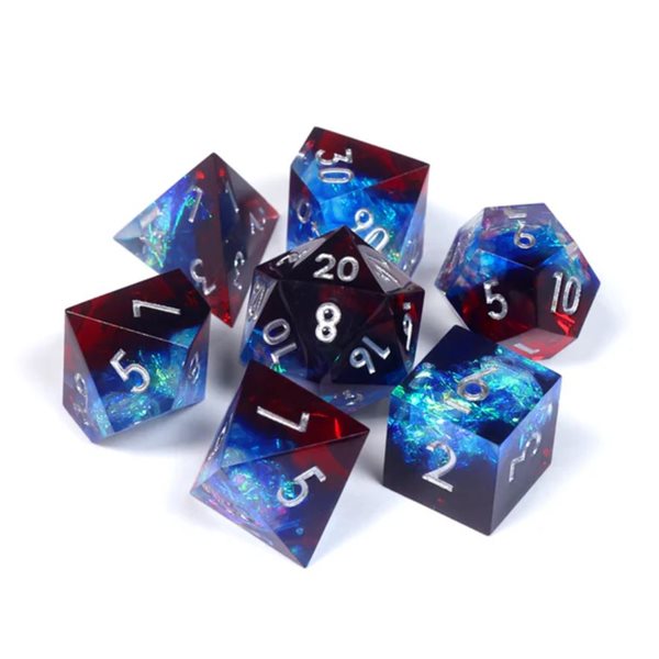 1985 Games 7-die RPG Set - VHS Dice