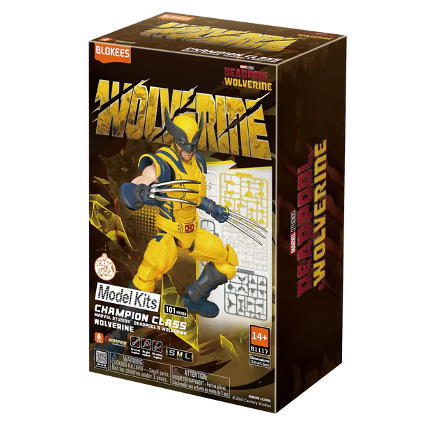 Blokees: Marvel Deadpool & Wolverine Champion Class 05 Wolverine
