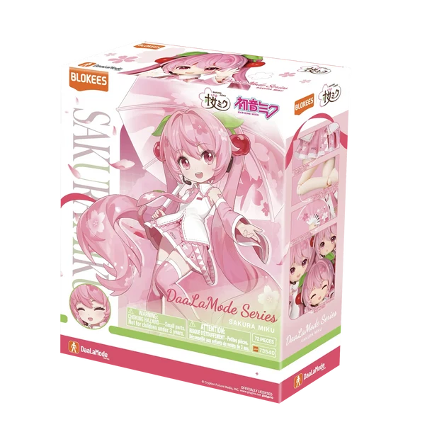 Blokees Hatsune Miku DaaLaMode Series - Sakura Miku
