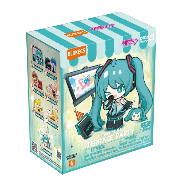 Blokees Hatsune Miku DaaVibe 01 Terrace Party