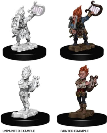 PF UNPAINTED MINIS WV5 GNOME MALE BARD
