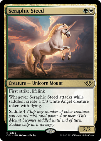 Seraphic Steed [Outlaws of Thunder Junction]