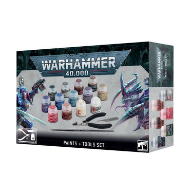 Warhammer 40,000: Paints + Tools Set (10th Edition)