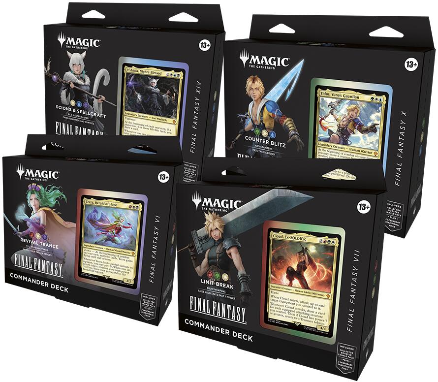 FINAL FANTASY - Commander Deck Display (PREORDER)