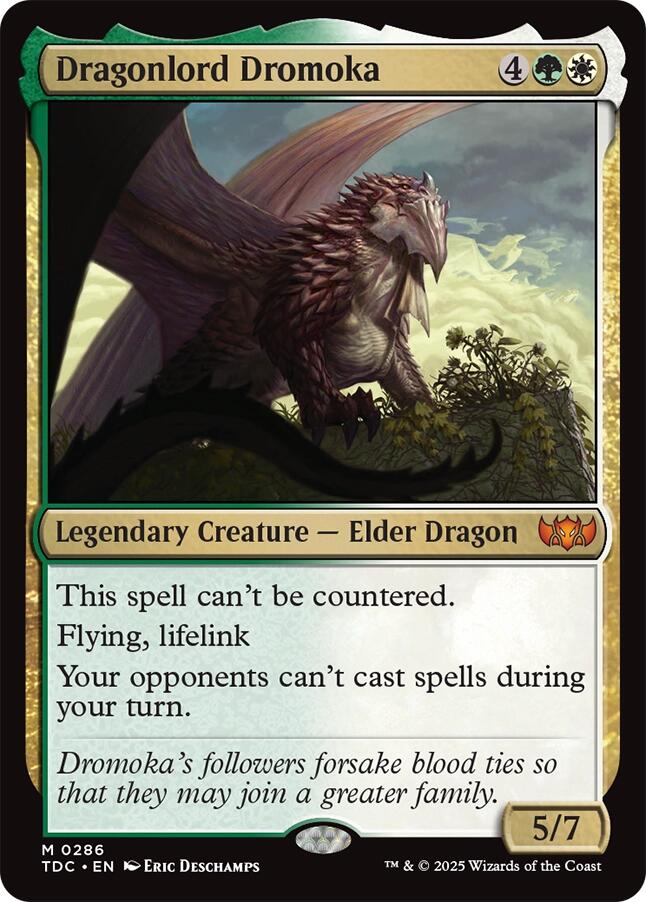 Dragonlord Dromoka [Tarkir: Dragonstorm Commander]