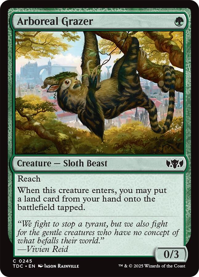 Arboreal Grazer [Tarkir: Dragonstorm Commander]