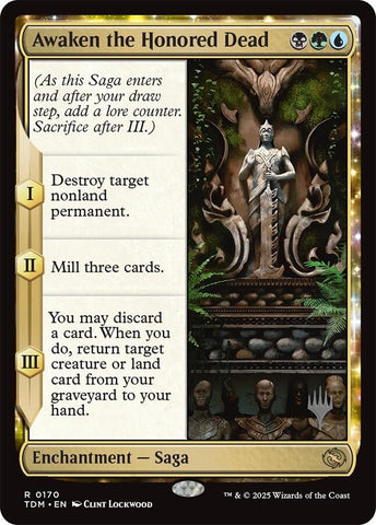 Awaken the Honored Dead [Tarkir: Dragonstorm Promos]