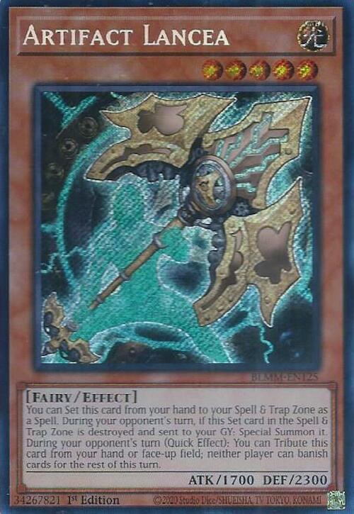 Artifact Lancea [BLMM-EN125] Secret Rare