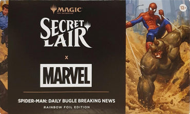 Secret Lair Drop: Secret Lair x Marvel's Spider-Man: Daily Bugle Breaking News (Rainbow Foil Edition)