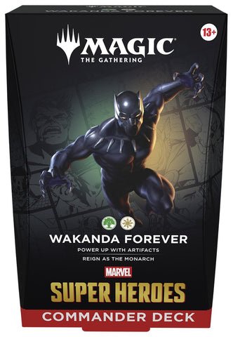 Marvel Super Heroes Commander Deck - Wakanda Forever [PREORDER]