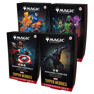 Marvel Super Heroes Commander Deck Case [PREORDER]