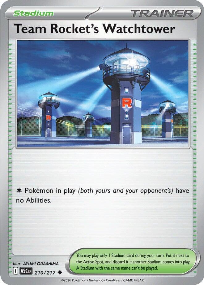 Team Rocket's Watchtower (210/217) [Mega Evolution: Ascended Heroes]