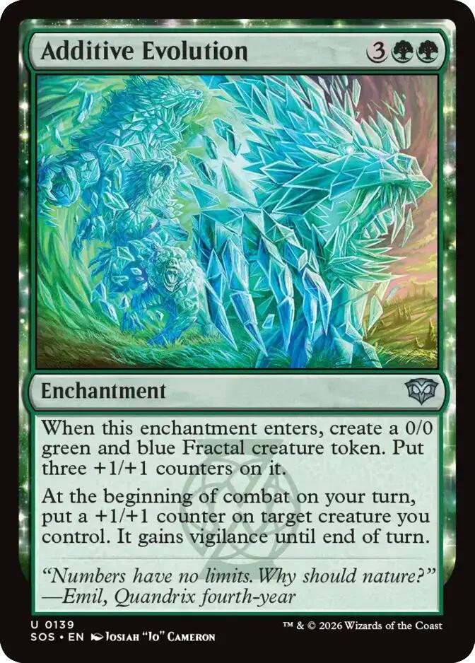 Additive Evolution [Secrets of Strixhaven]