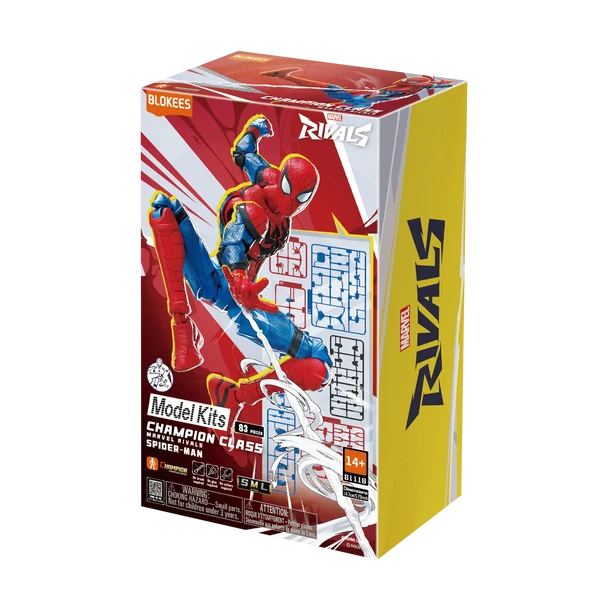 Blokees: - Marvel Rivals Champion Class 06 Spider-Man Model Kits
