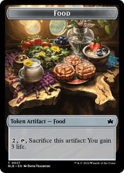 Treasure // Food Double-Sided Token [Secrets of Strixhaven Tokens]