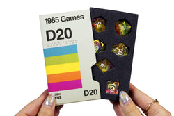 1985 Games 7-die RPG Set - VHS Dice