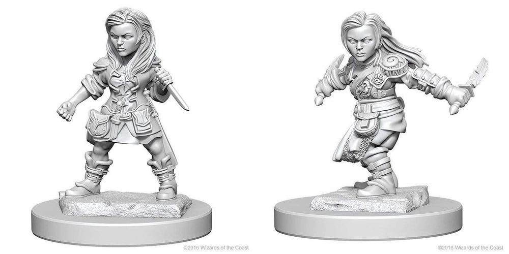 D&D Nolzur's Marvelous Unpainted Miniatures: Wave 1: Halfling Female Rogue