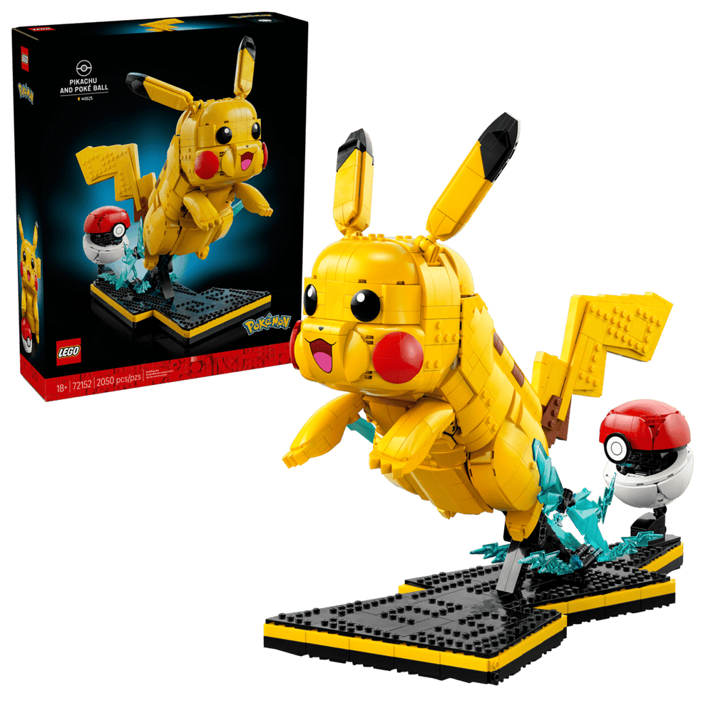 Pokemon LEGO - Pikachu and Poke Ball