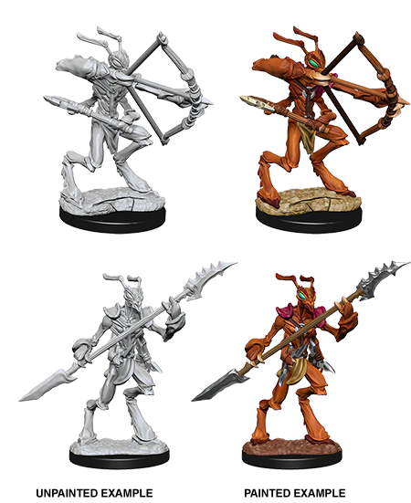 DND UNPAINTED MINIS WV5 THRI-KREEN