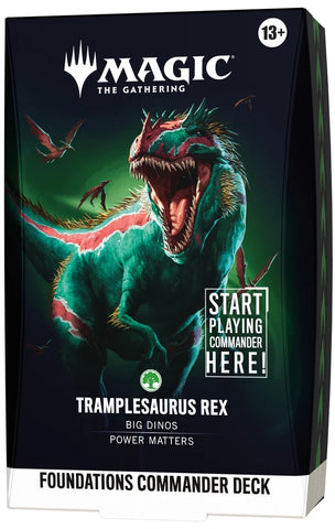 Foundations: Commander - Commander Deck - Tramplesaurus Rex