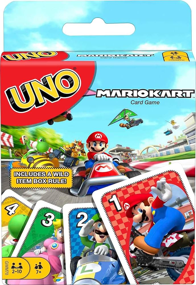 UNO - MARIO KART - CARD GAME