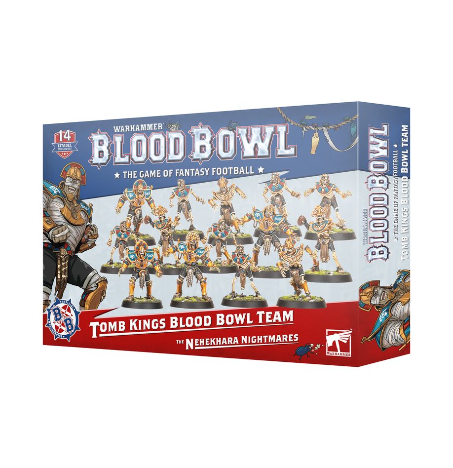 Tomb Kings Blood Bowl Team - The Nehekhara Nightmares