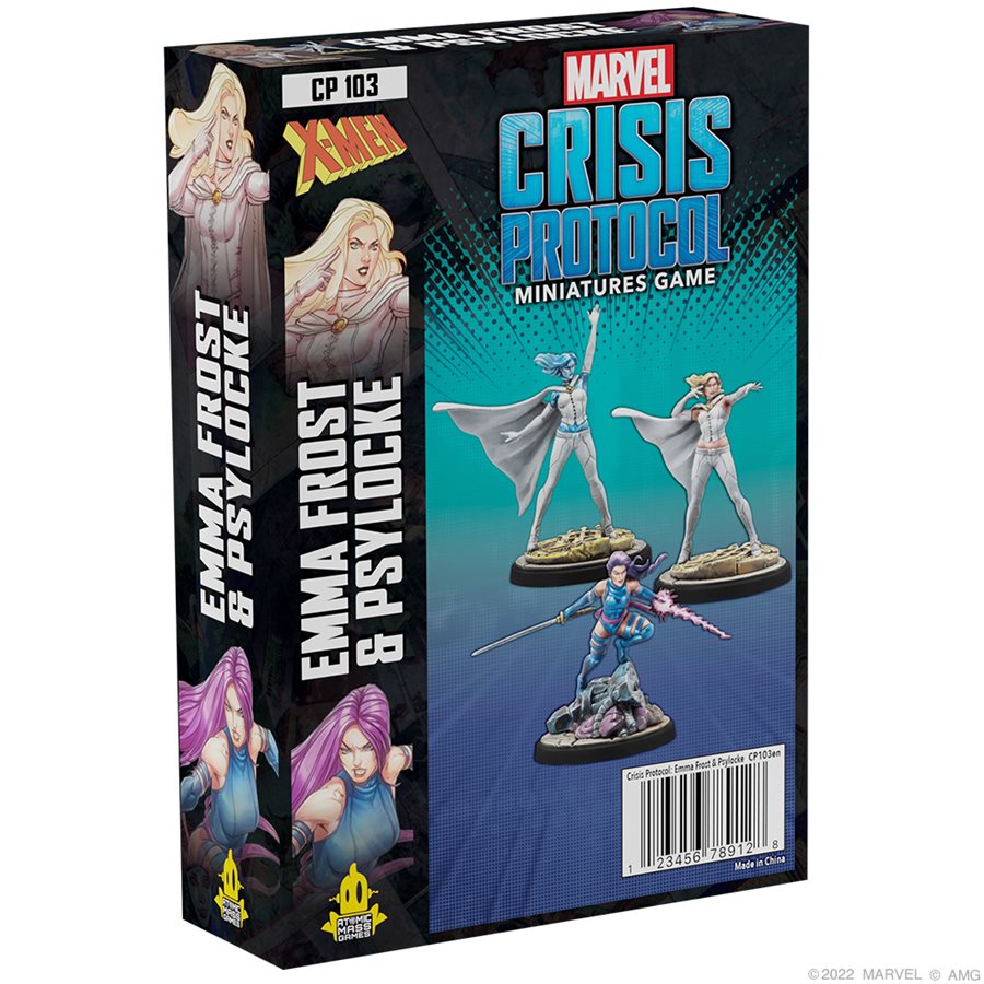 Marvel Crisis Protocol: Emma Frost & Psylock Character Pack