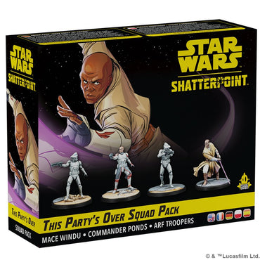 Star Wars: Shatterpoint: This Party's Over: Mace Windu Squad Pack