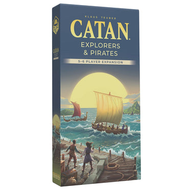 CATAN Exp: Explorers & Pirates 5-6 Players - 6th Edition
