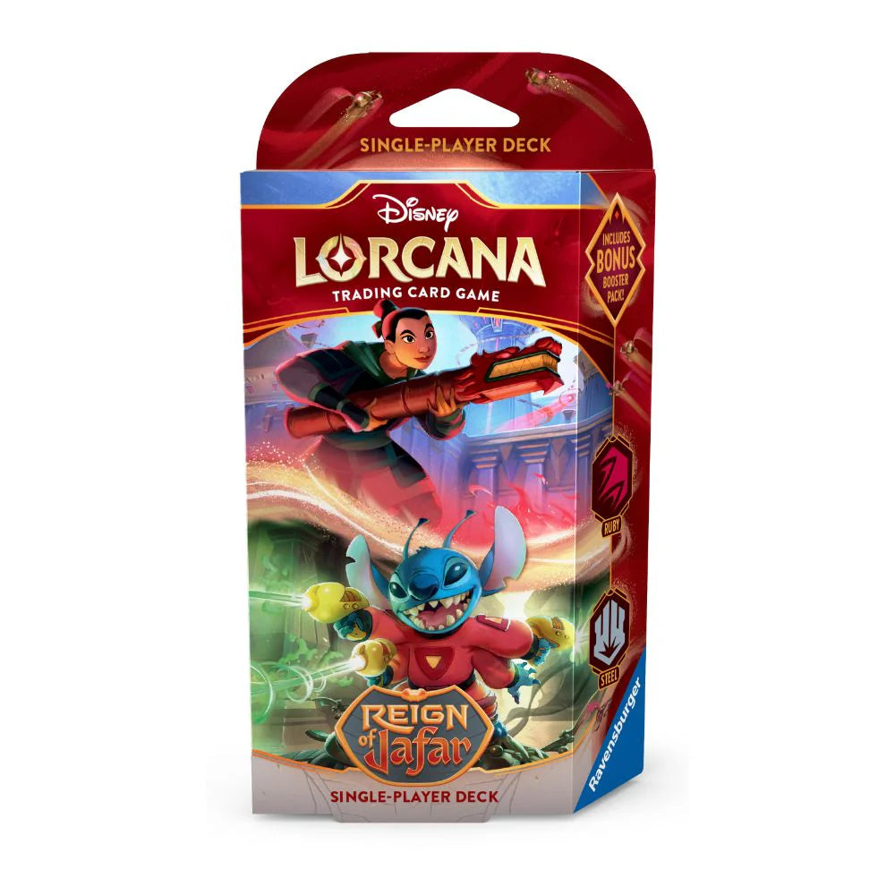 DISNEY LORCANA REIGN OF JAFAR STARTER DECK
