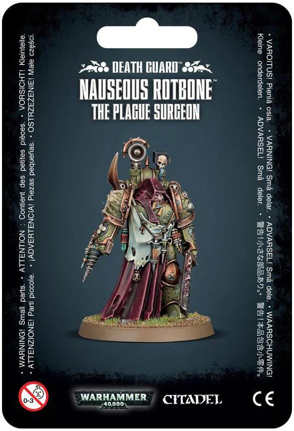 Death Guard: Nauseous Rotbone, the Plague Surgeon
