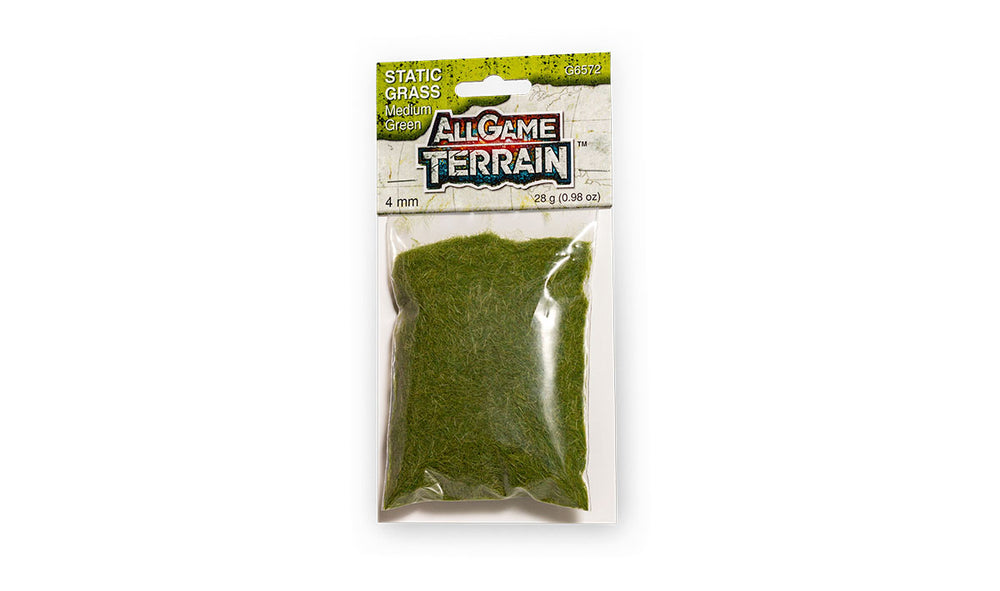 All Game Terrain: Static Grass - 4 mm Medium Green