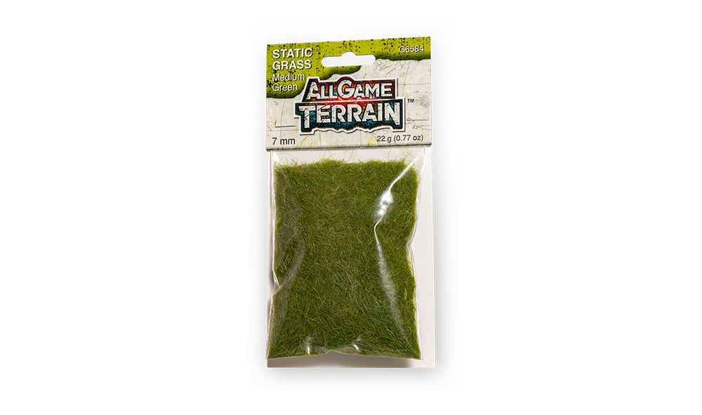 All Game Terrain: Static Grass - 7 mm Medium Green