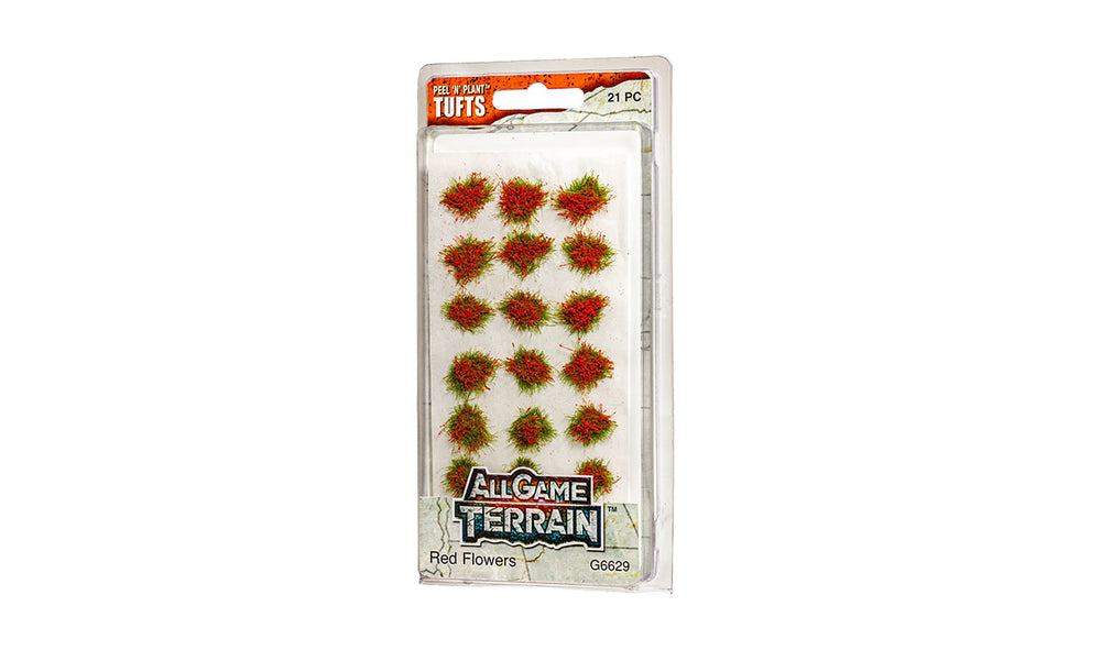 All Game Terrain: Red Flowers