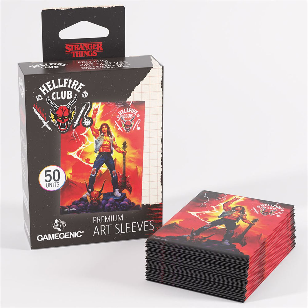 Gamegenic Sleeves: Stranger Things: Hellfire Club Art Sleeves