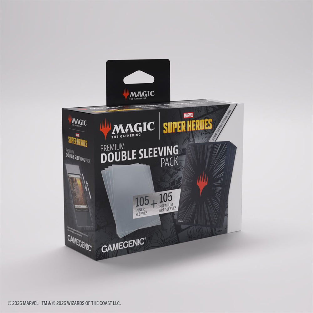Gamegenic Sleeves: MTG Marvel Super Heroes Prem Dbl Sleeve Pck (105ct)
