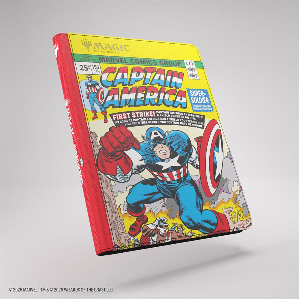 Gamegenic MTG Marvel Super Heroes 9pkt Zip-up Binder Album